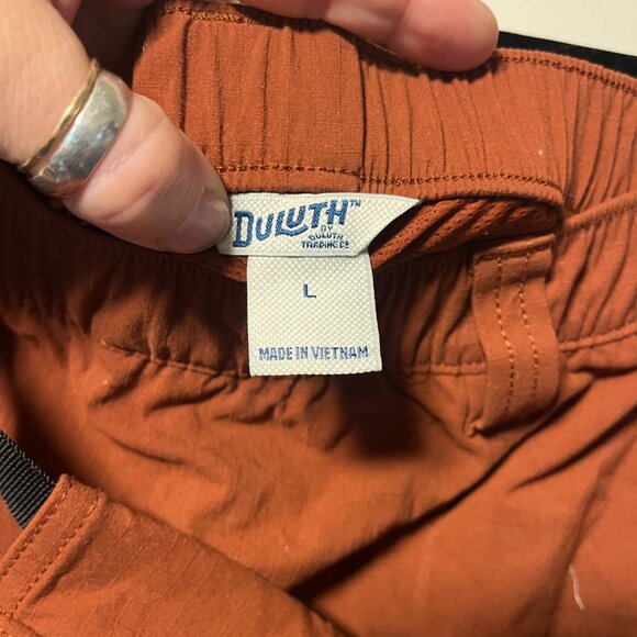 Duluth Trading Co. Cargo Skirt with Pockets & Adjustable Belt – Women’s L - Picture 5 of 6